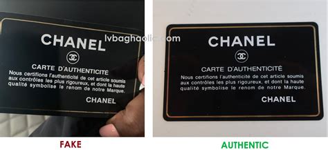 buying chanel without authenticity card|chanel identification.